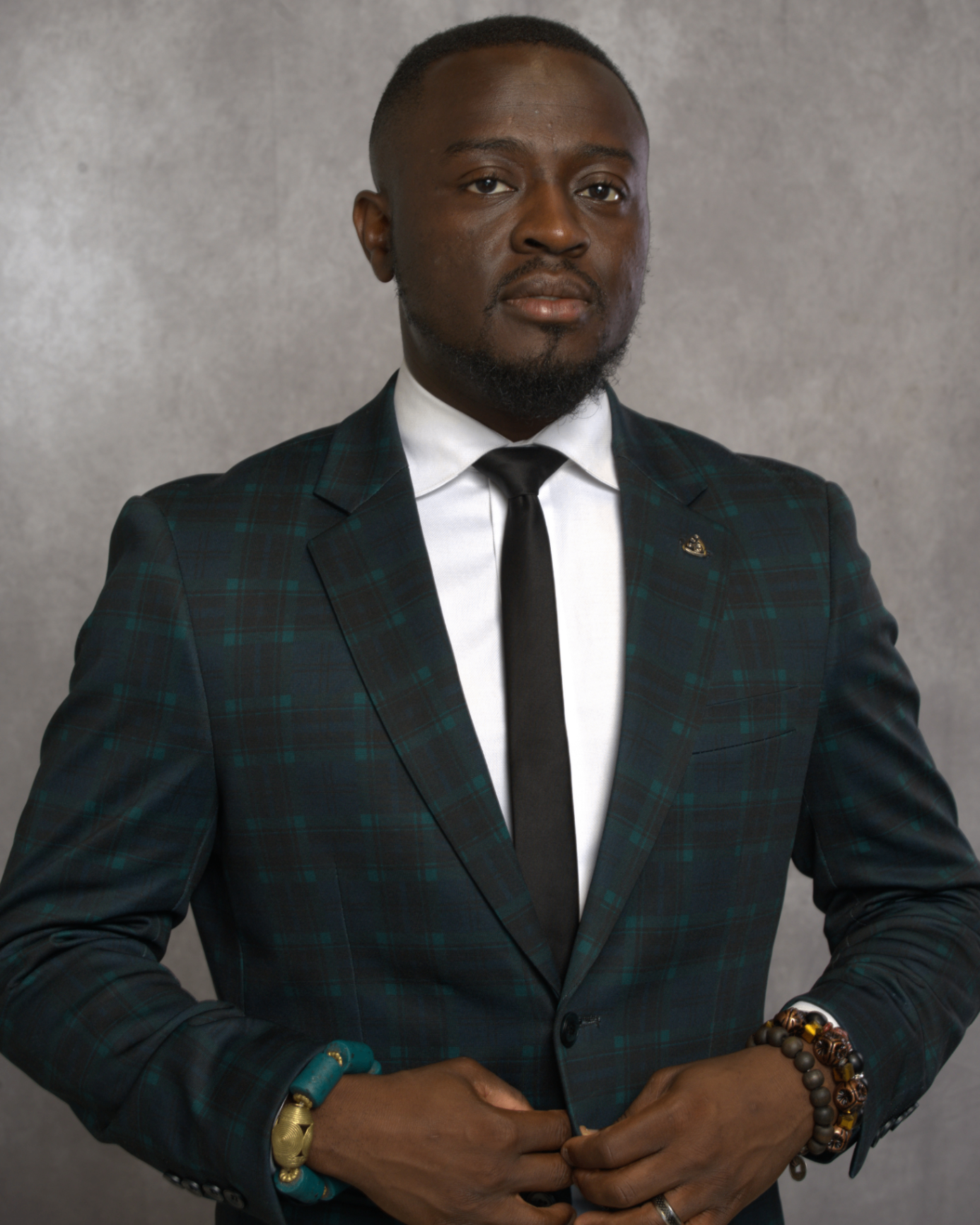 Portrait of Dr. Kofi Asempa Osei-Tutu, founder of eJaano